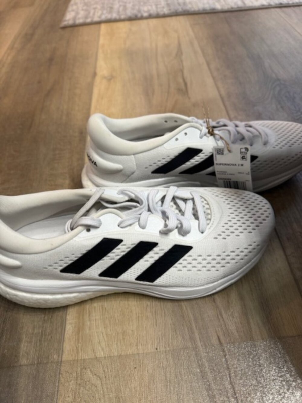 NEW Adidas White Supernova 2 Men Sz. 8.5